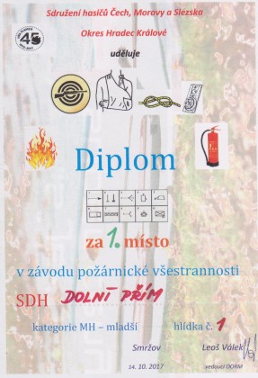 Okresní kolo ZPV Smržov