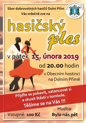Hasičský ples 2019
