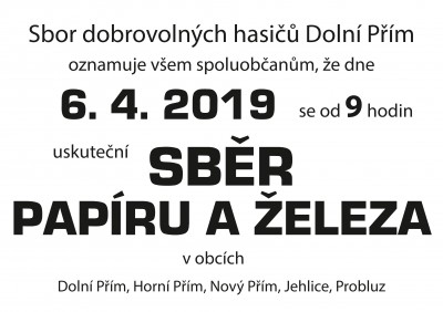 Sběr železa a papíru