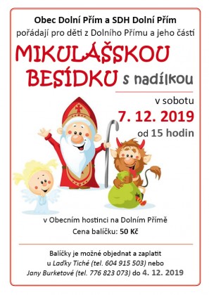 Mikulášská besídka 2019
