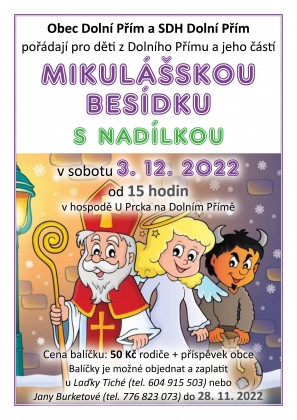 Mikulášská besídka 2022