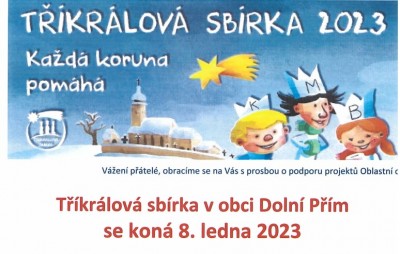 Tříkrálová sbírka 2023