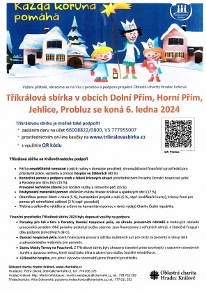 Tříkrálová sbírka 2024