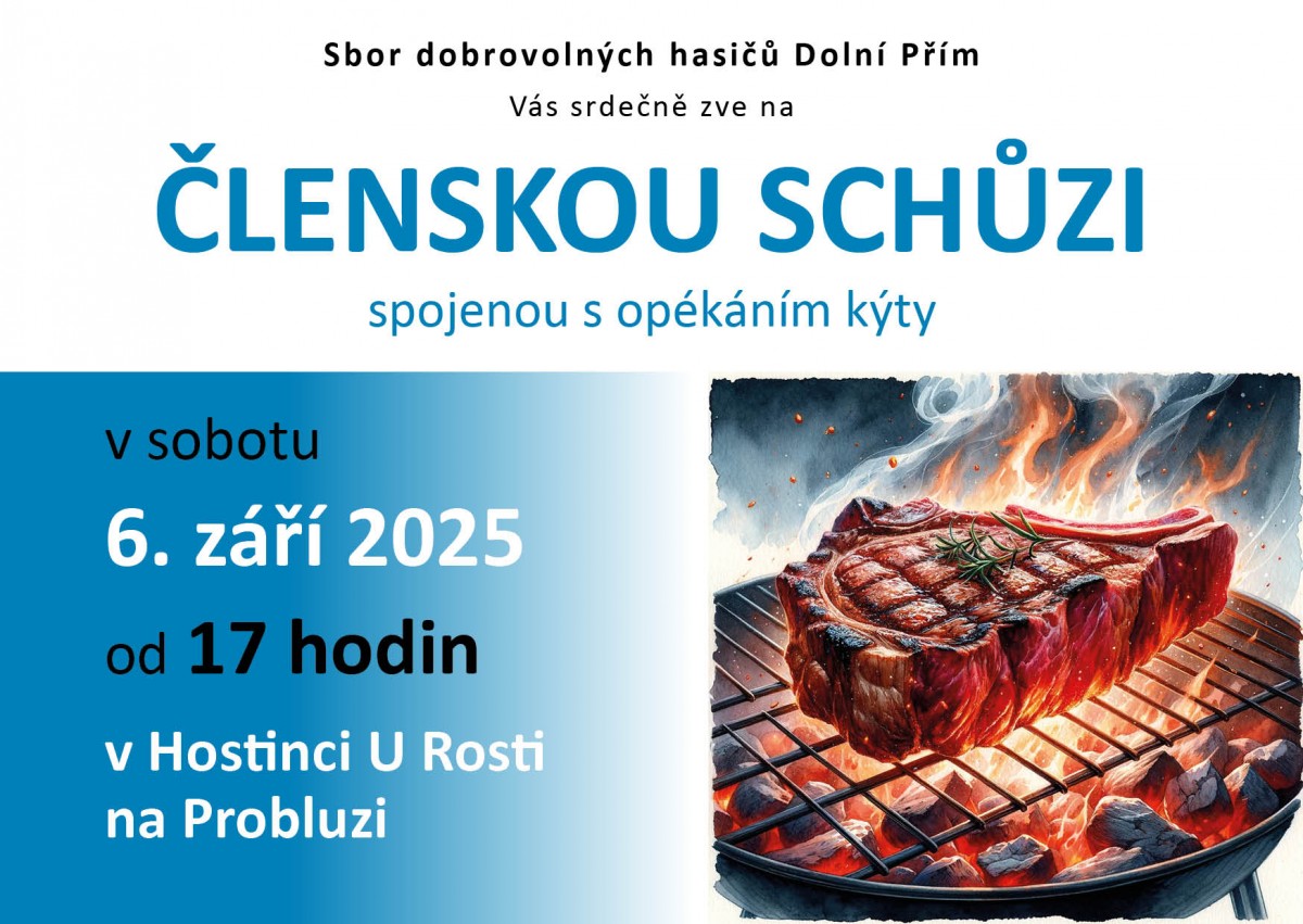 Členská schůze 2025